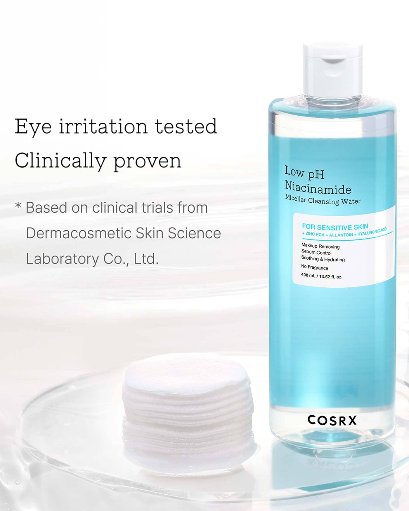 COSRX Low pH Niacinamide Micellar Cleansing Water | Soko Glam