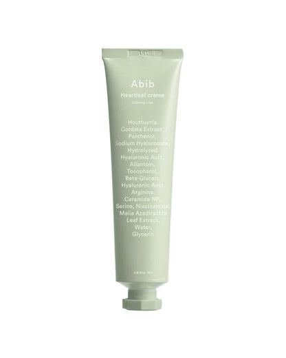 Heartleaf Crème Calming Tube Facial Moisturizer Abib 