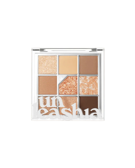 Glitterpedia Eye Palette - No2. All of Brown Eyeshadow UNLEASHIA 