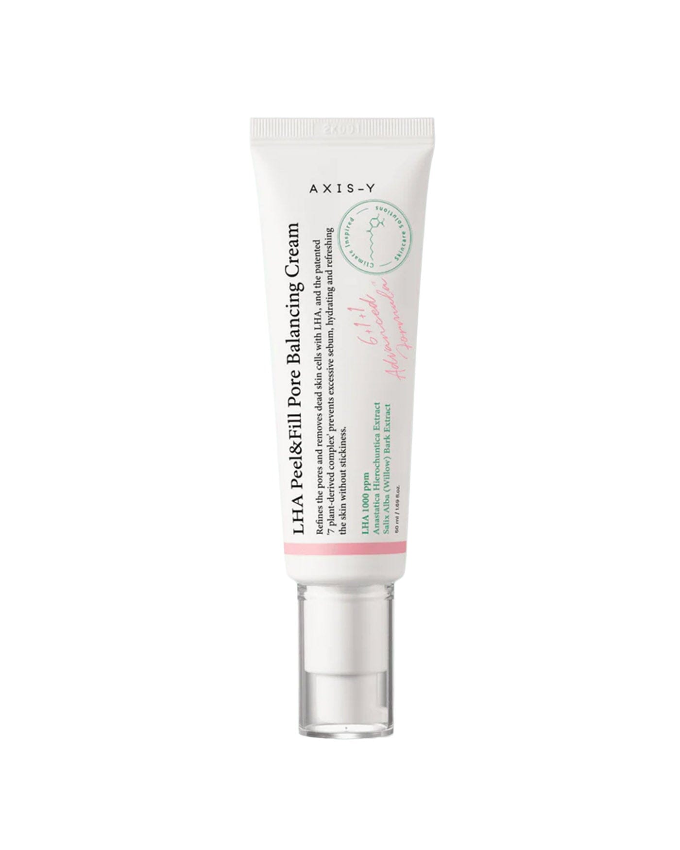 LHA Peel & Fill Pore Balance Cream Facial Moisturizer AXIS-Y 