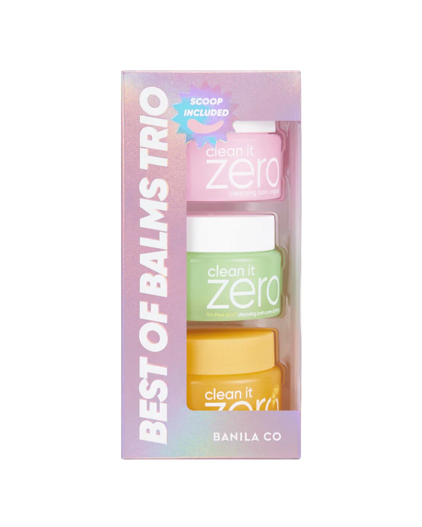 Clean it Zero Best of Balms Trio Branded Set BANILA CO 