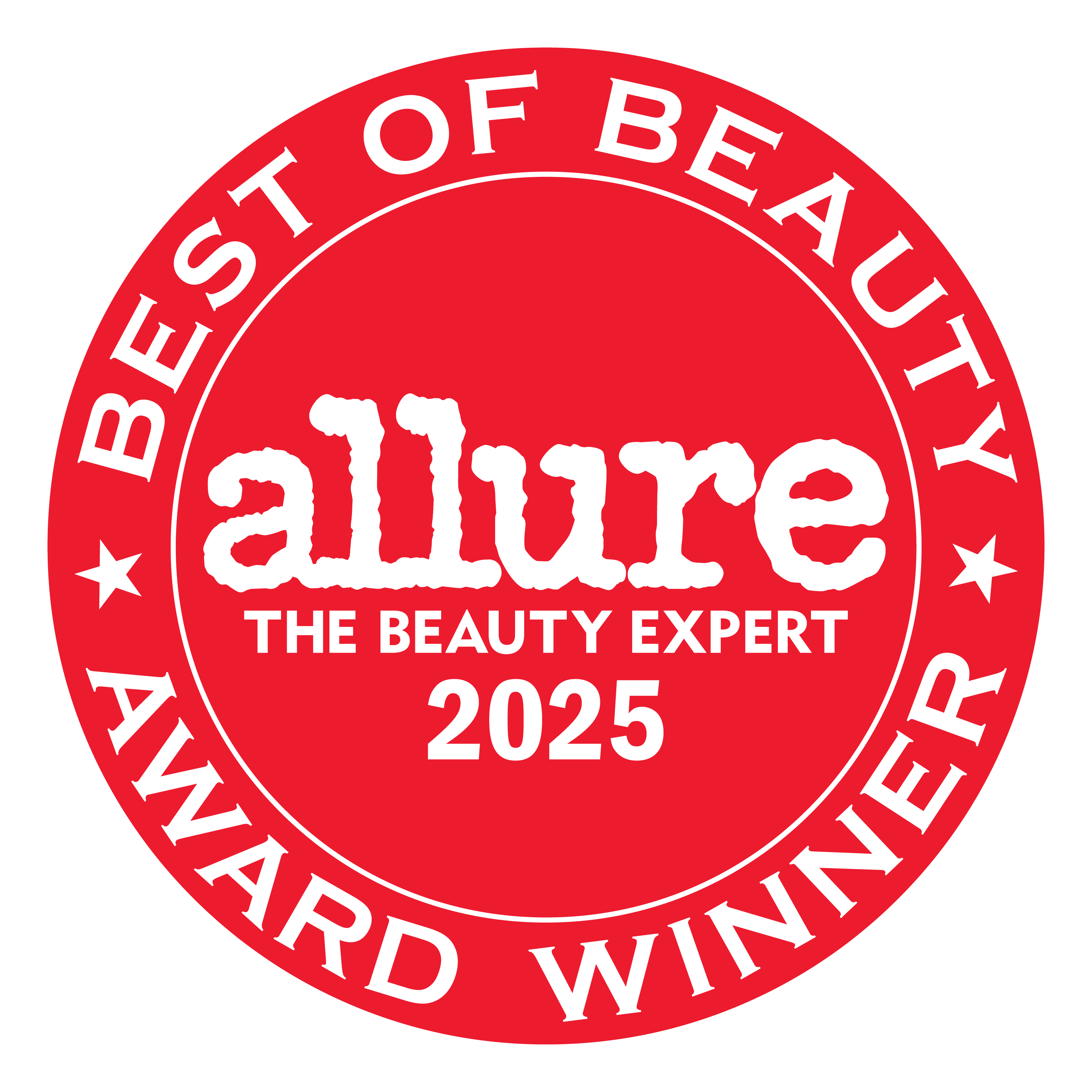 Allure 2025 Best of Beauty Award Winner