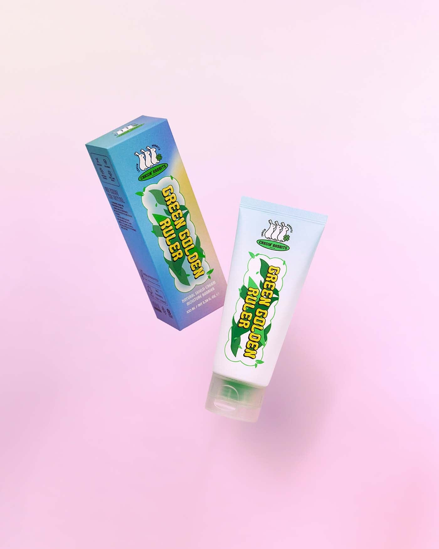 Green Golden Ruler Face Cream Facial Moisturizer Chasin’ Rabbits 