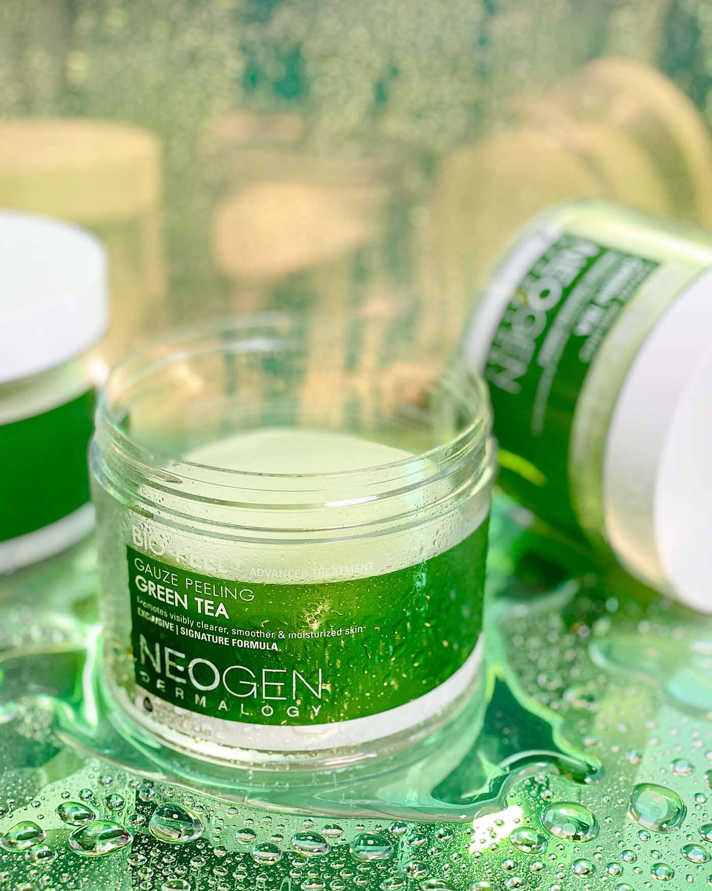 Neogen Bio-Peel Gauze Peeling Green Tea Exfoliating Pads | Soko Glam