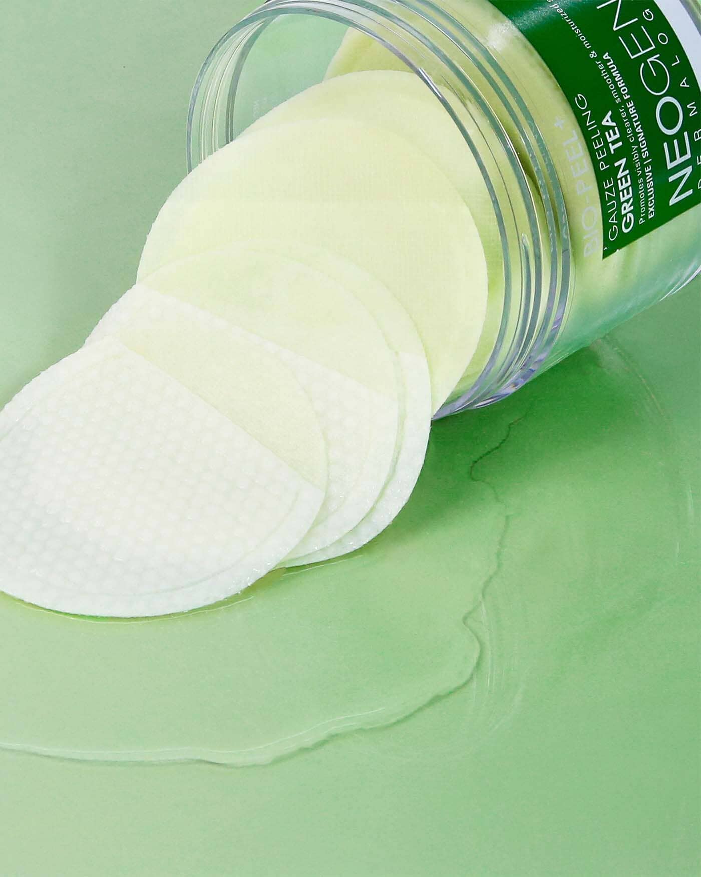 Neogen Bio-Peel Gauze Peeling Green Tea Exfoliating Pads | Soko Glam