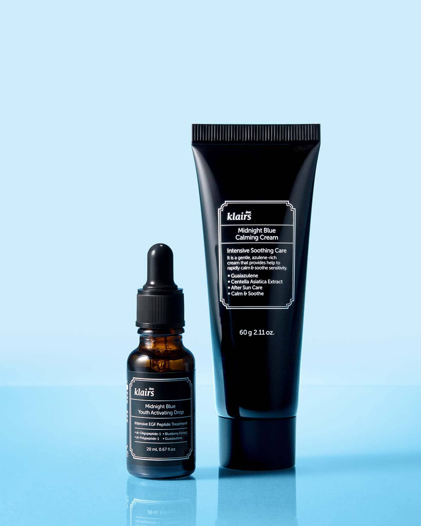 Midnight Blue Calming Cream Facial Moisturizer KLAIRS 