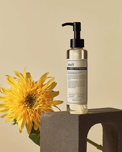 Gentle Black Fresh Cleansing Oil Oil Cleanser KLAIRS 