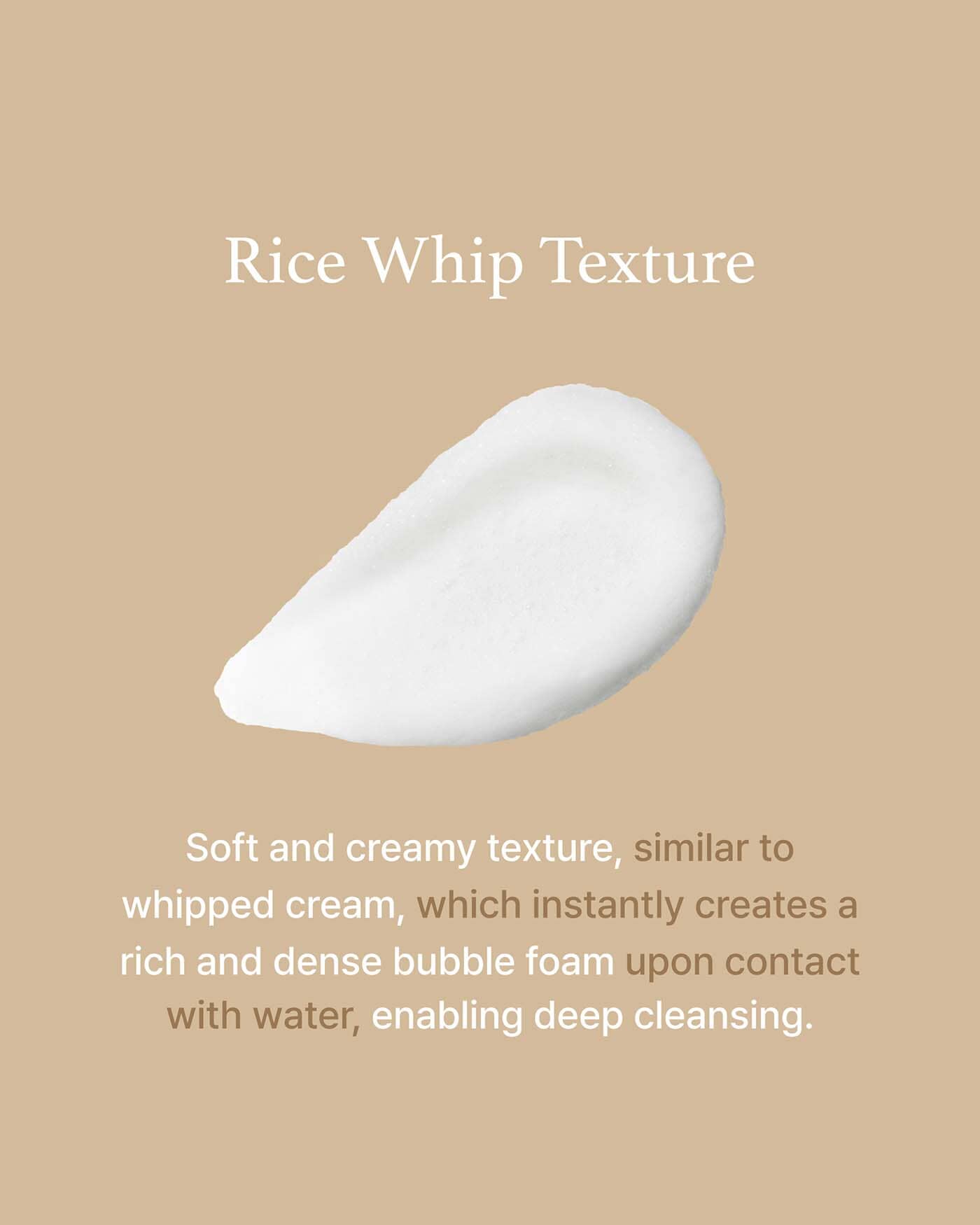 Rice Whip Facial Cleanser