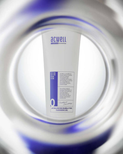 pH Balancing Bubble Free Cleansing Gel Water Cleanser ACWELL 