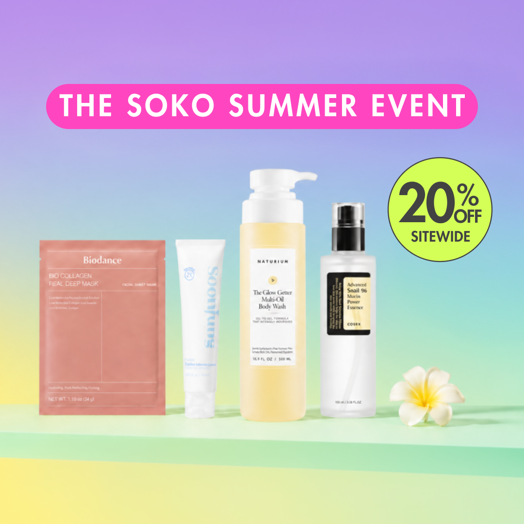 <strong>Soko Summer Event: 20% Off Sitewide</strong>