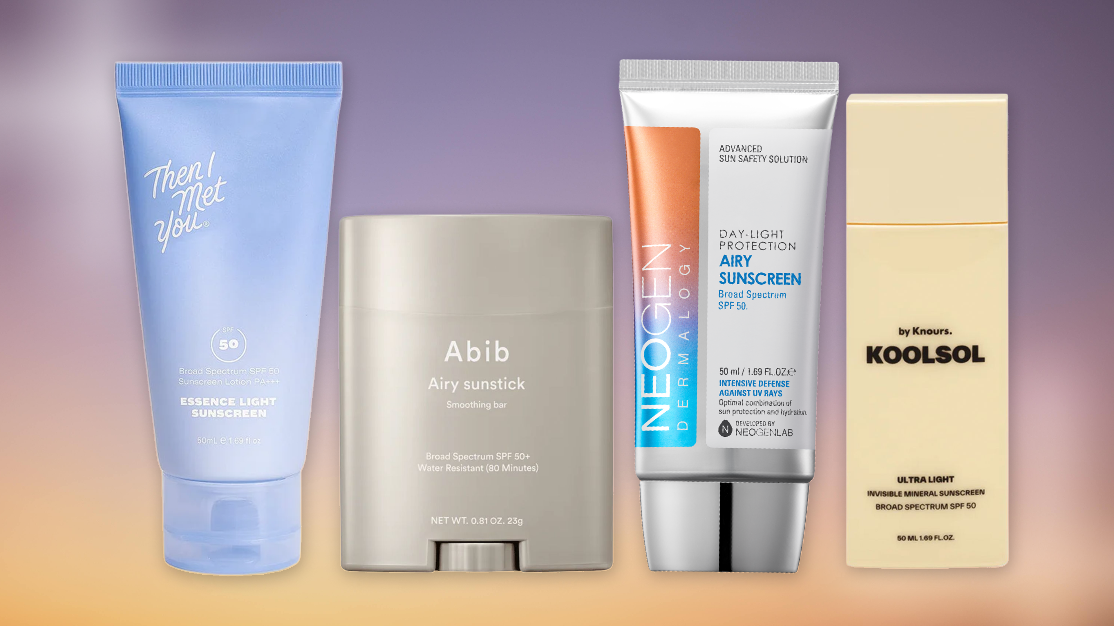 K-Beauty Sunscreen Edit