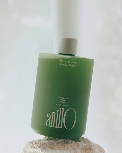Lime Sunday Refresh Shampoo Shampoo Anillo 