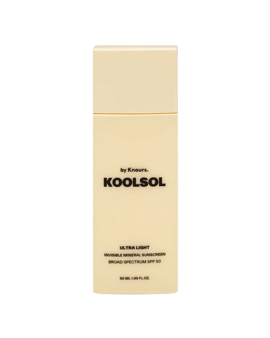 Koolsol Ultra Light Invisible Mineral Sunscreen Broad Spectrum SPF 50 Sunscreen Knours 
