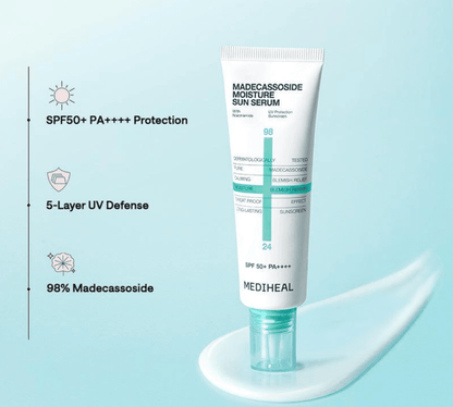 Madecassoside Moisture Sun Serum Soko Glam 