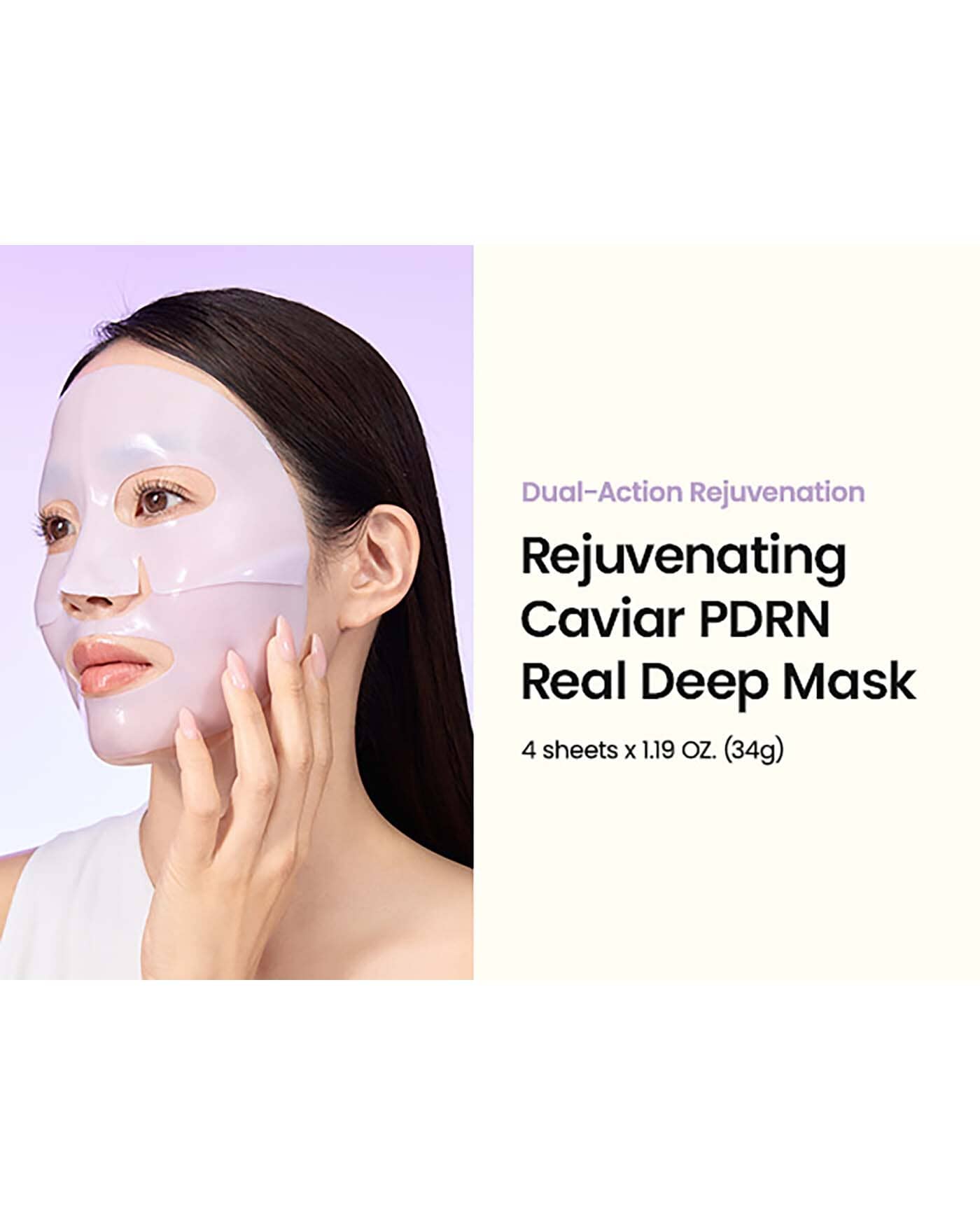 Rejuvenating Caviar PDRN Real Deep Mask