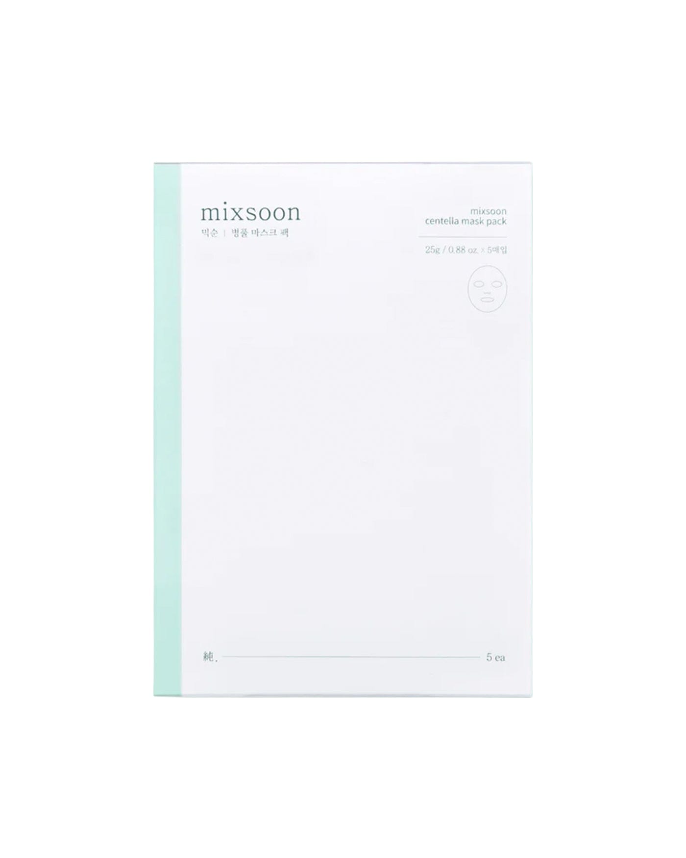 Centella Mask Pack (5 Pack) Sheet Mask MIXSOON 