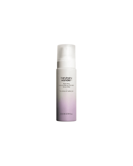 Black Rice Probiotics 2% NAD+ Serum Mist Facial Mist Haruharu Wonder 