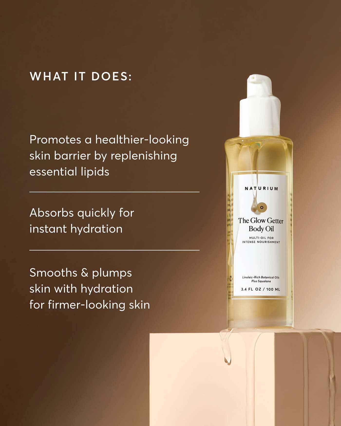 The Glow Getter Body Oil NATURIUM 