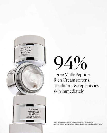 Multi-Peptide Rich Cream Facial Moisturizer NATURIUM 