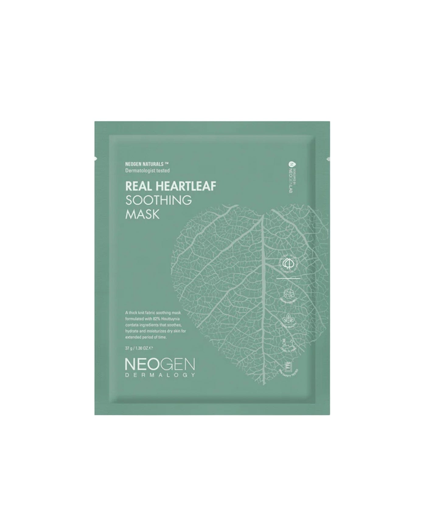 Real Heartleaf Soothing Mask Sheet Mask NEOGEN 