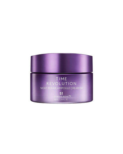 Time Revolution Night Repair Ampoule Cream 5X Facial Moisturizer MISSHA 