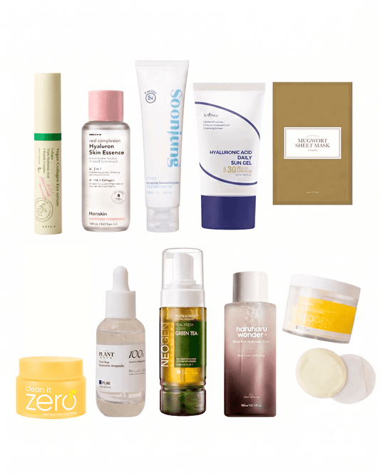 10-Step Korean Skin Care Routine Set (Normal Skin Type) Skincare Set SOKO GLAM 