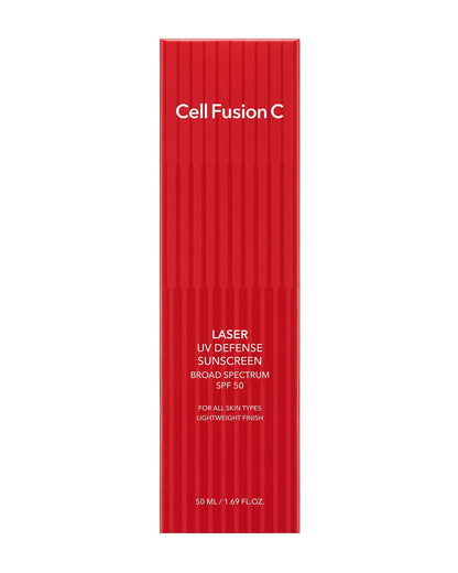 Laser UV Defense Face Sunscreen SPF 50+ (OTC) Sunscreen Cell Fusion C 