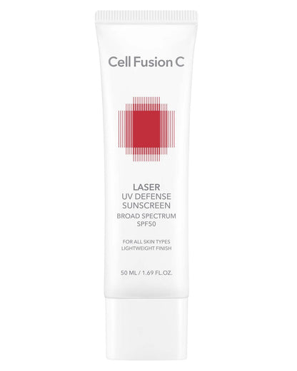 Laser UV Defense Face Sunscreen SPF 50+ (OTC) Sunscreen Cell Fusion C 