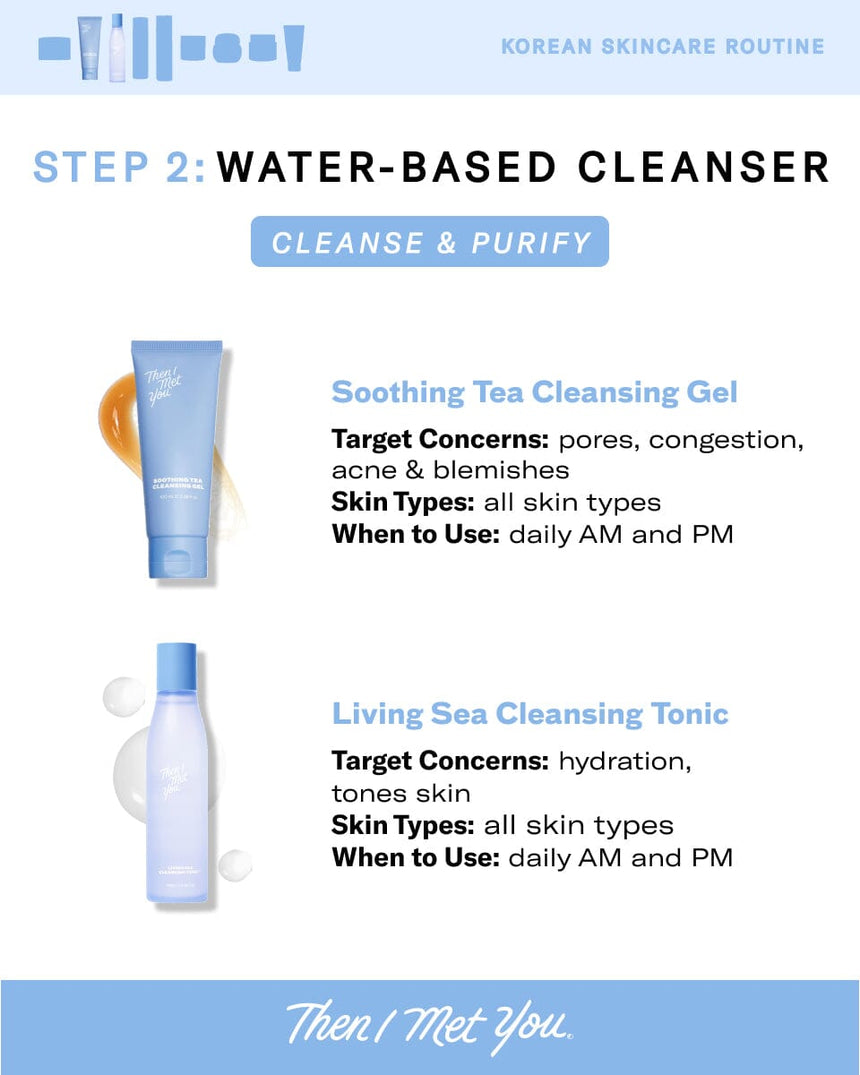 Soothing Tea Cleansing Gel Water Cleanser Then I Met You 