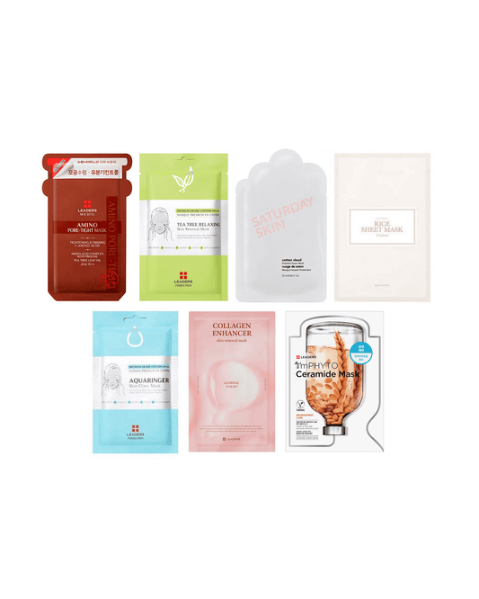 7-Day Sheet Mask Challenge Set Skincare Set SOKO GLAM 