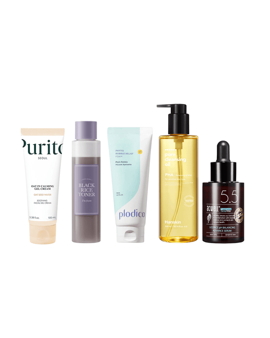 5-Step Combination Skin Set Skincare Set SOKO GLAM 