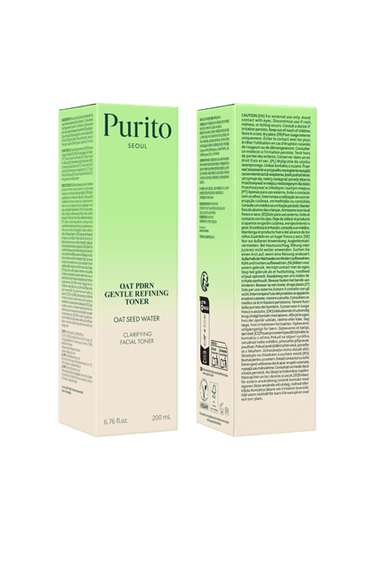 Oat PDRN Gentle Refining Toner Toner Purito Seoul 
