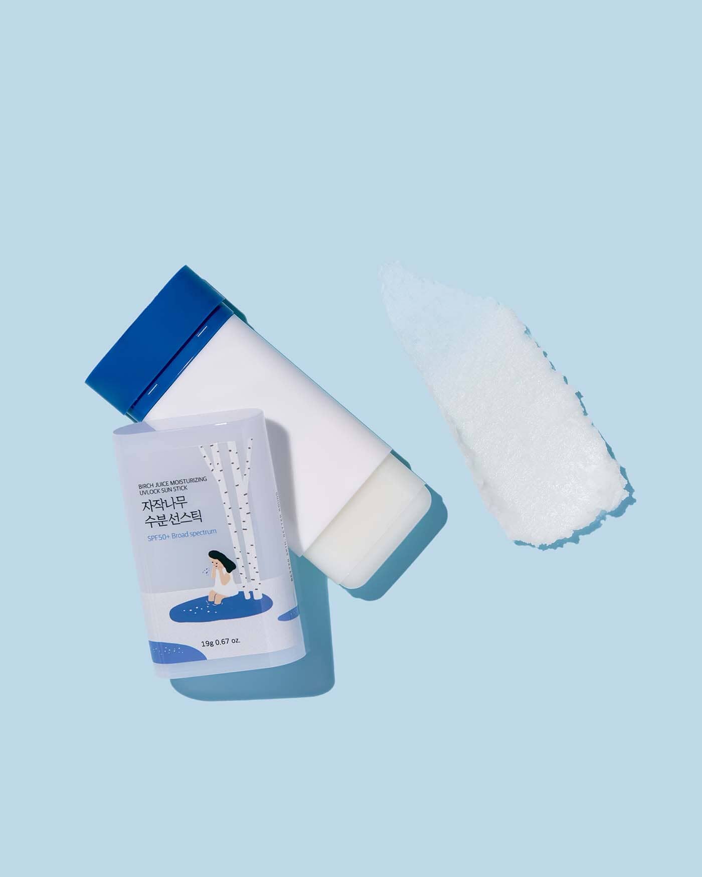 BIRCH JUICE MOISTURIZING UVLOCK SUN STICK Sunscreen ROUND LAB 