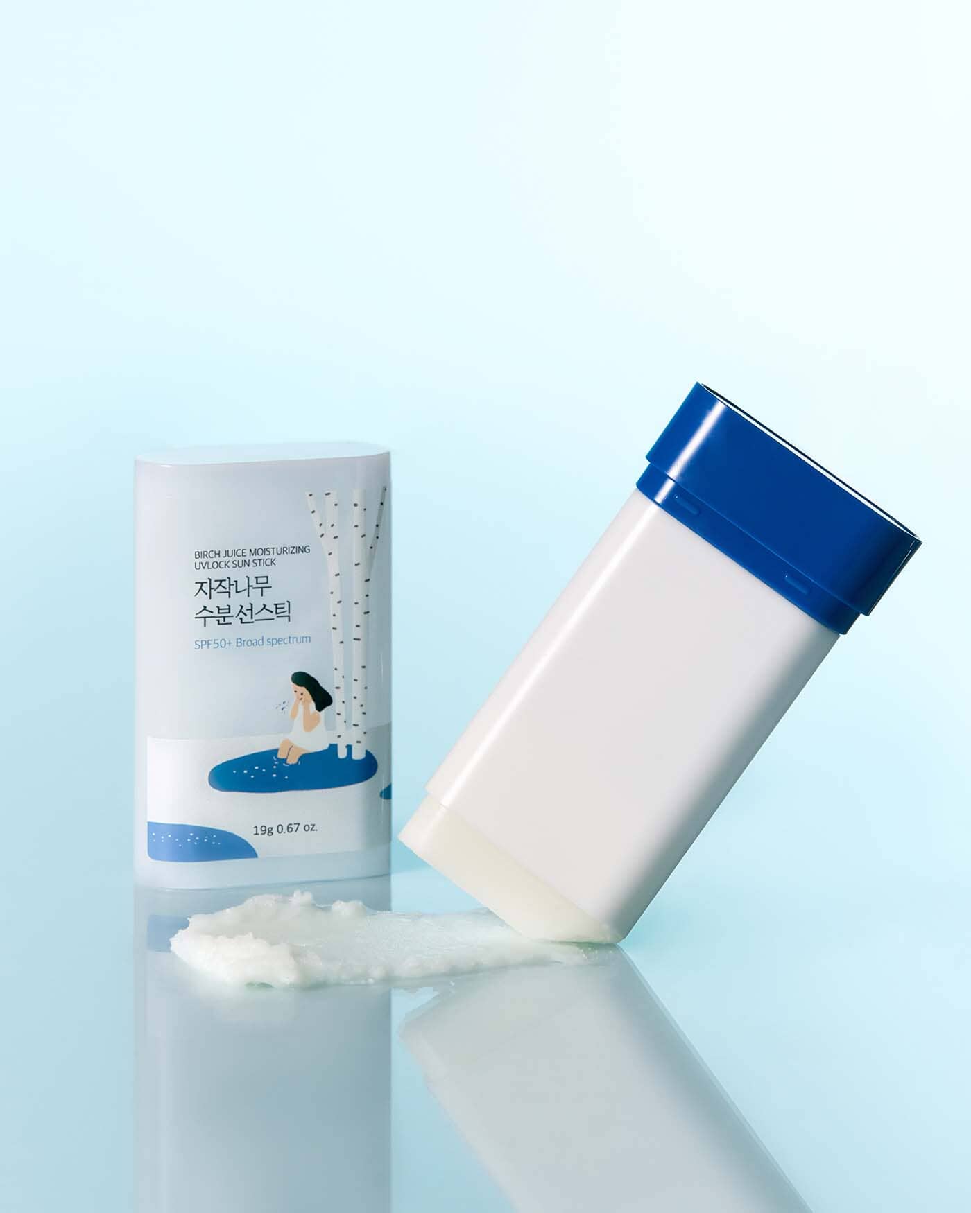 BIRCH JUICE MOISTURIZING UVLOCK SUN STICK Sunscreen ROUND LAB 
