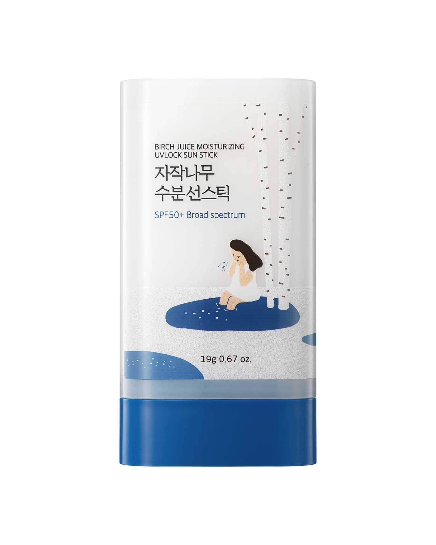 BIRCH JUICE MOISTURIZING UVLOCK SUN STICK Sunscreen ROUND LAB 