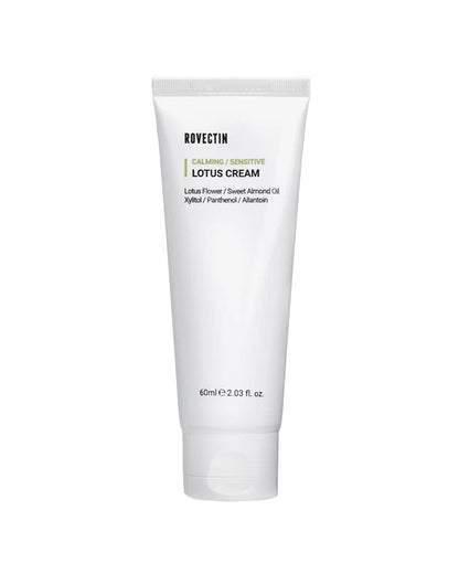 Calming Lotus Cream Facial Moisturizer ROVECTIN 