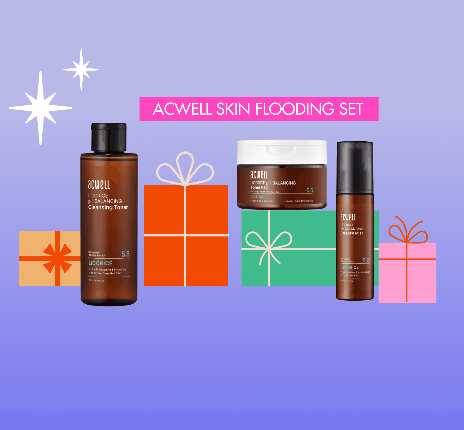 soko glam holiday k-beauty value skincare sets for gifting 