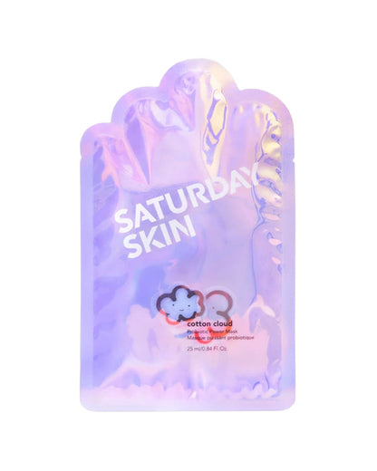 Cotton Cloud Probiotic Power Mask Sheet Mask SATURDAY SKIN 