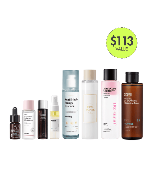 Exclusive Skin Flooding Kit Skincare Set Soko Glam 