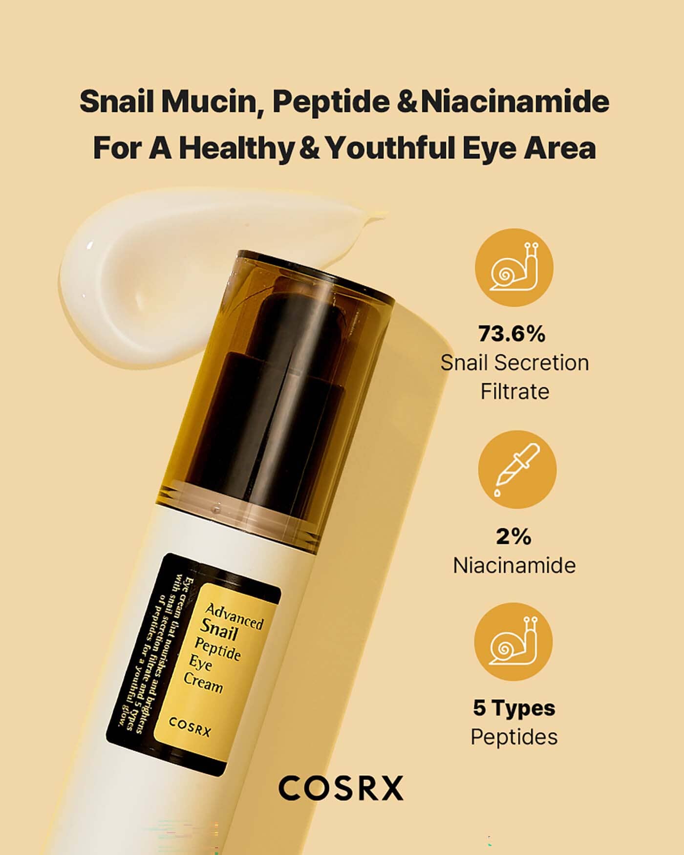 Advanced Snail Peptide Eye Cream