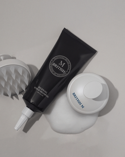 Scalp Massage Brsuh Tools BRITISH M 