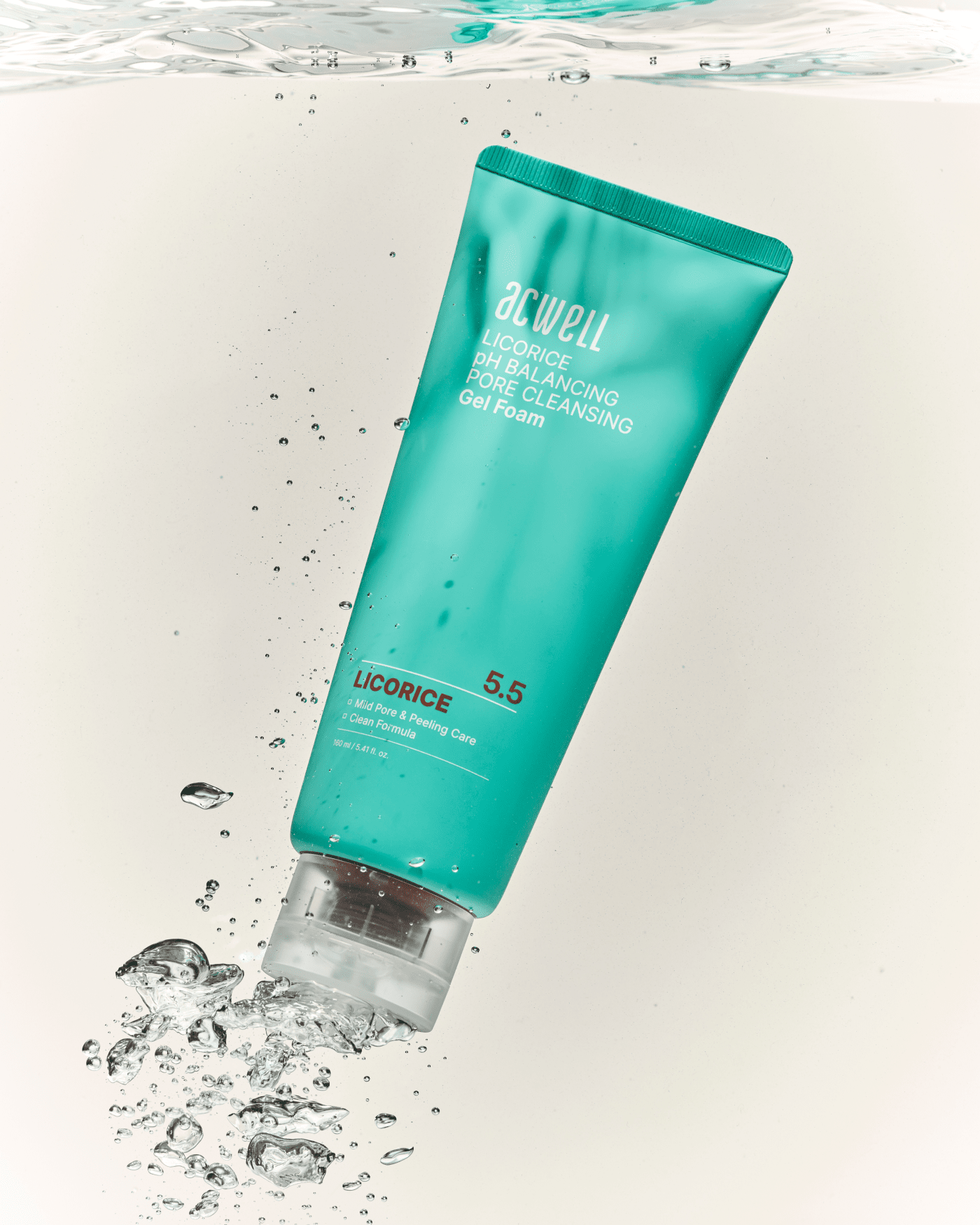 Acwell Licorice pH Balancing Pore Cleansing Gel Foam | Soko Glam Acwell Licorice pH Balancing Pore Cleansing Gel Foam | Soko Glam