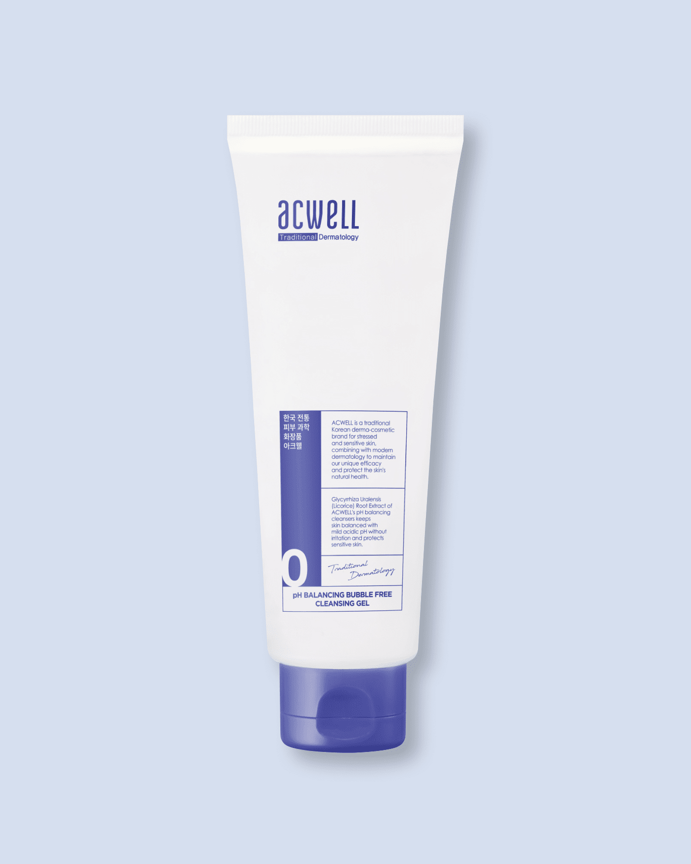pH Balancing Bubble Free Cleansing Gel Water Cleanser ACWELL 