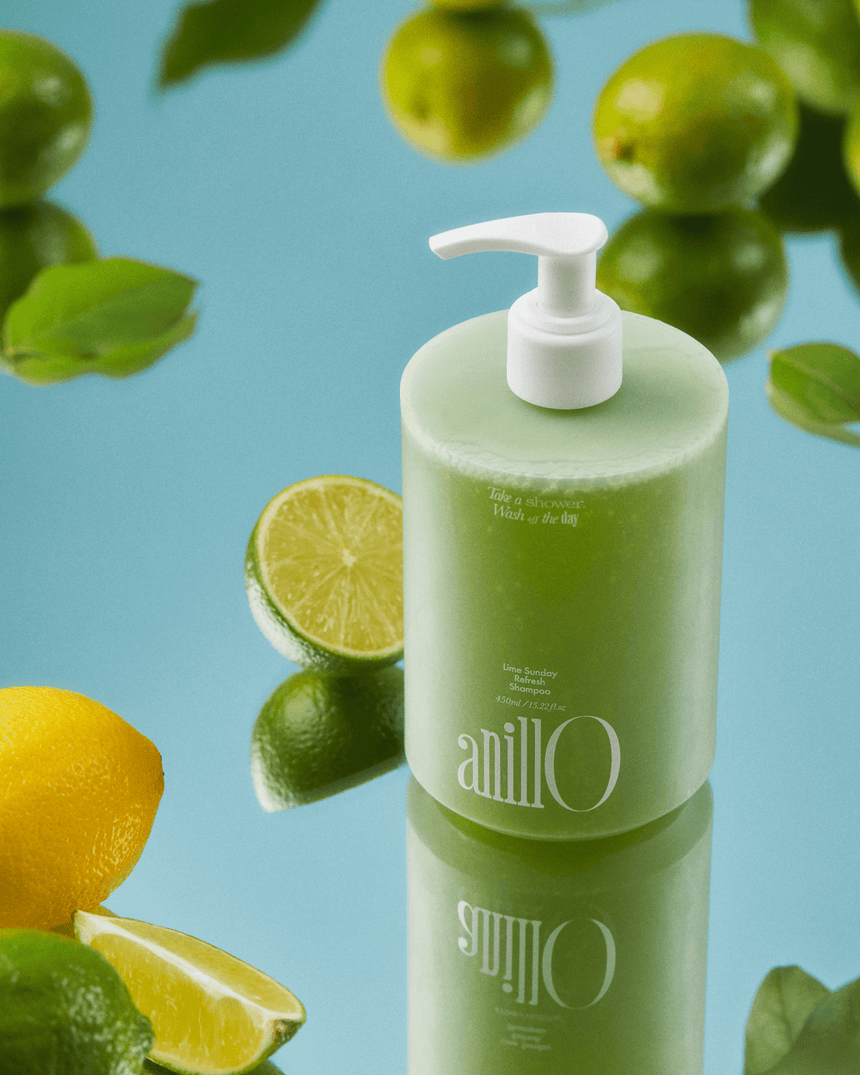 Lime Sunday Refresh Shampoo Shampoo Anillo 