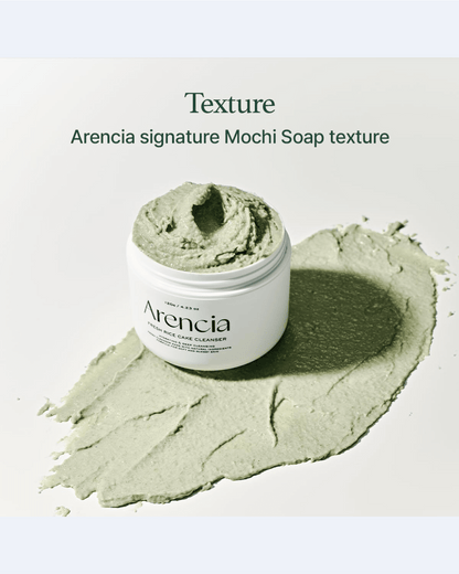 Fresh Green Rice Mochi Cleanser Water Cleanser Arencia 