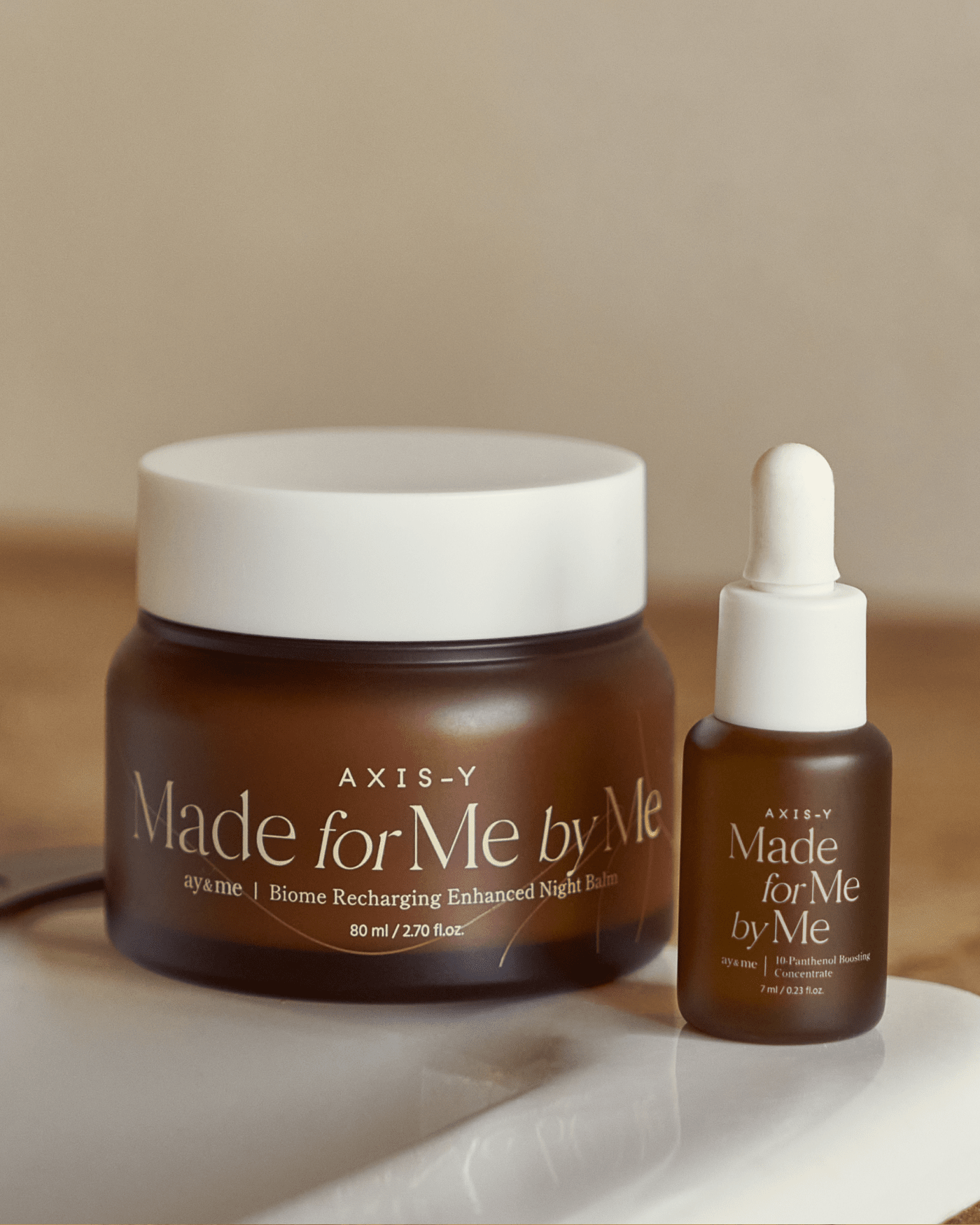 ay&me Biome Recharging Night Renewal Set