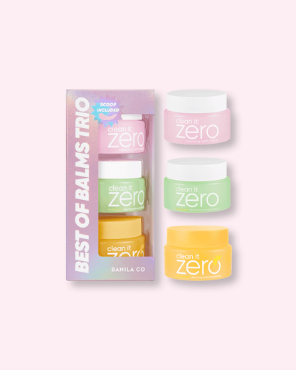 Clean it Zero Best of Balms Trio Oil Cleanser BANILA CO 