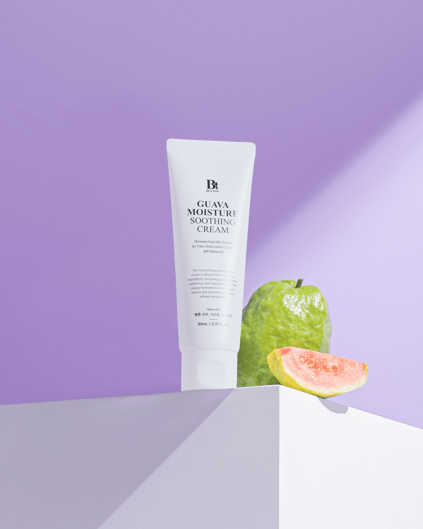 Guava Moisture Soothing Cream Facial Moisturizer BENTON 