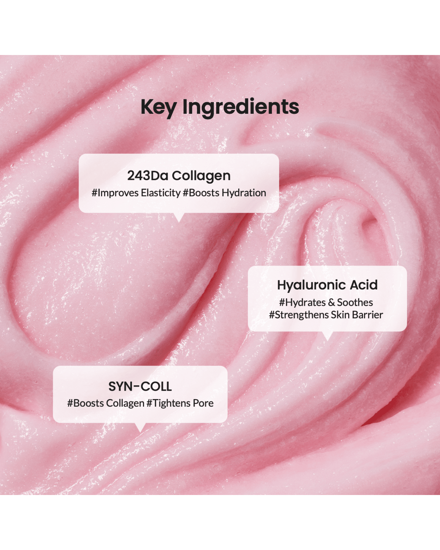Collagen Mask to Foam Cleanser