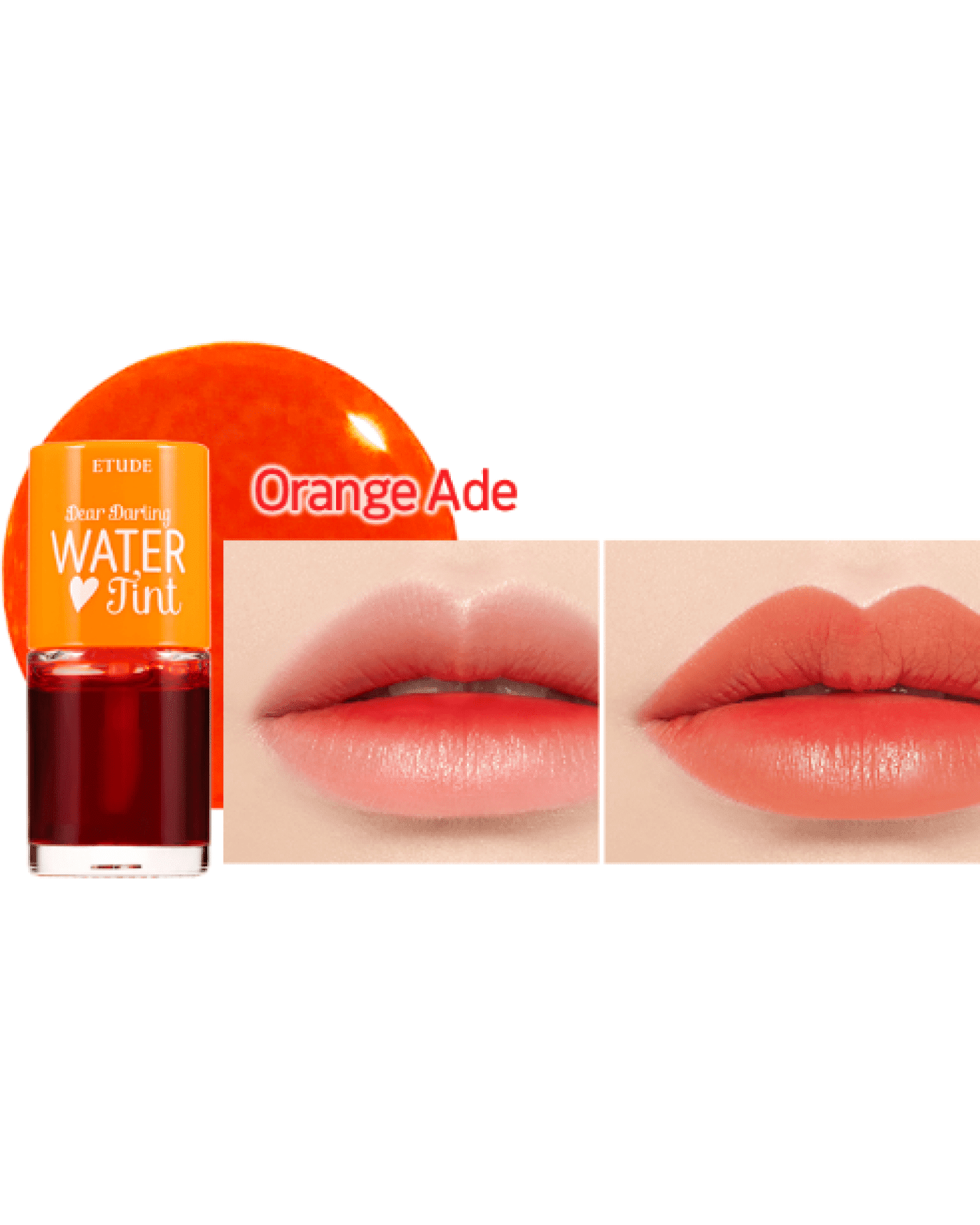 Dear Darling Water Tint Lip Color ETUDE 03 Orange Ade 